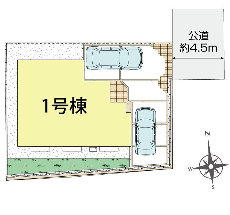 ブルーミングガーデン川崎市宮前区東有馬３丁目　１棟の見取り図