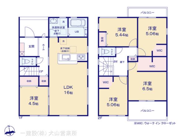 リーブルガーデン犬山市上坂町三丁目の見取り図