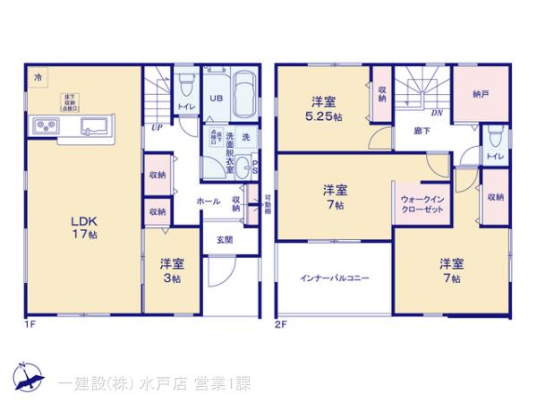 リーブルガーデンひたちなか平磯遠原町第１１の見取り図