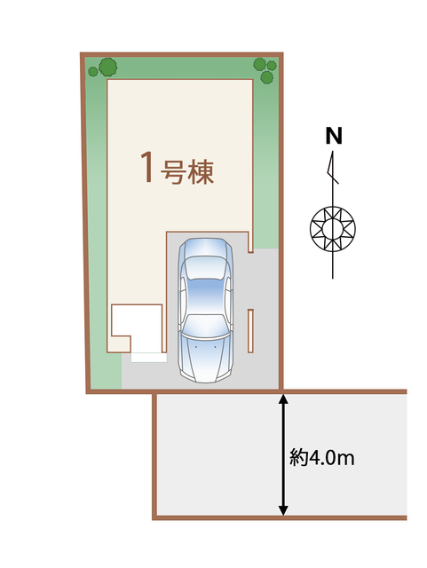 ハートフルタウン足立区花畑2期の見取り図
