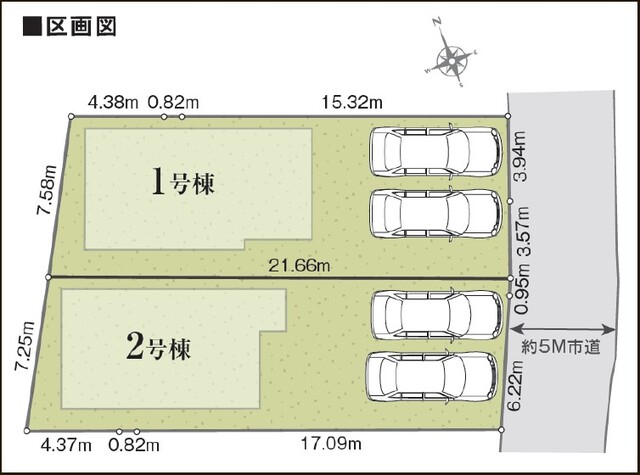 リナージュ加古川神野町西条　第１期の見取り図