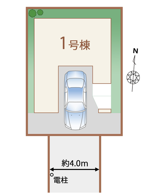 ハートフルタウン葛飾区水元3期の見取り図