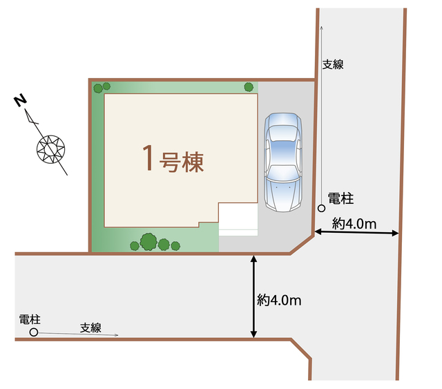 ハートフルタウン本八幡　船橋市咲が丘2丁目Ⅱの外観②