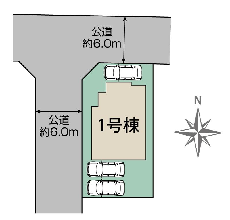 ブルーミングガーデン三木市志染町西自由が丘２丁目２期１棟の見取り図