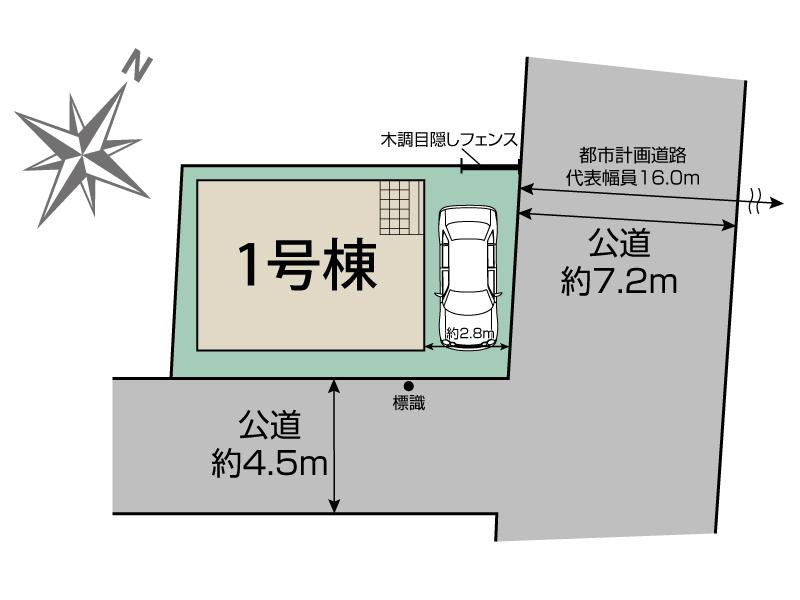 ブルーミングガーデン江戸川区南小岩４丁目１棟の見取り図
