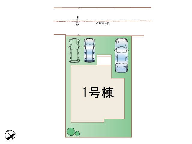 ハートフルタウン(沖)那覇市松川Ⅲの見取り図