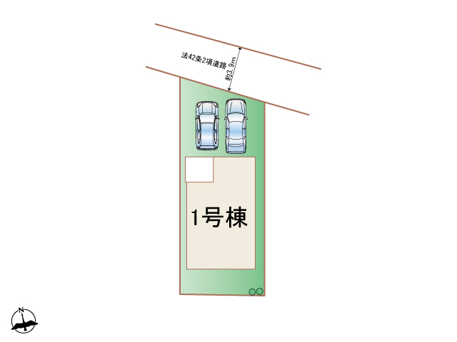 ハートフルタウン(刈)東海市富木島町伏見8期の見取り図