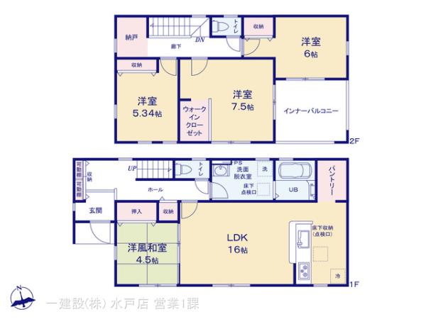 リーブルガーデン水戸内原町第１０の見取り図