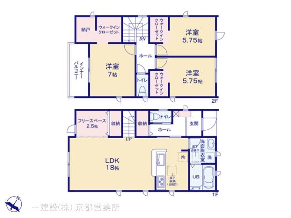 リーブルガーデン南丹市園部駅前の見取り図