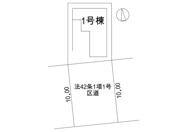 リナージュ足立花畑４丁目２４－１期の見取り図