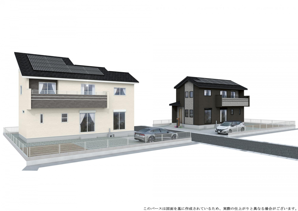 ブルーミングガーデン前橋市上新田町５棟の外観②