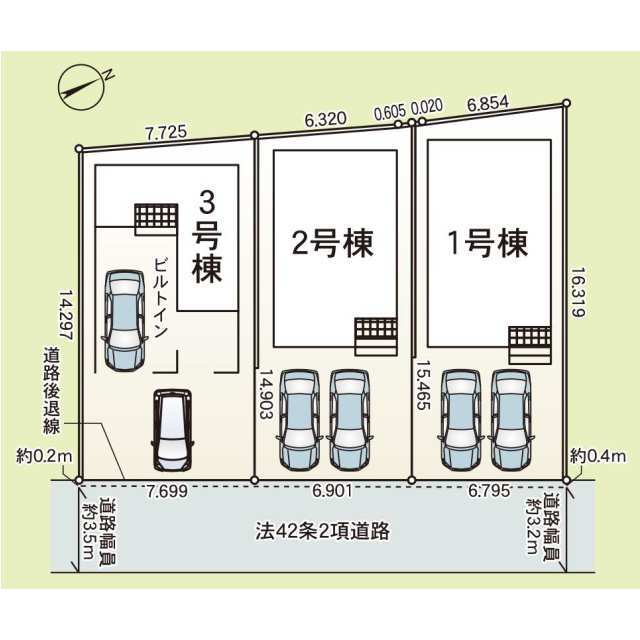 クレイドルガーデン四日市市堀木 第1の見取り図