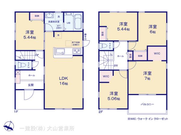 リーブルガーデン可児市土田宿第２の見取り図