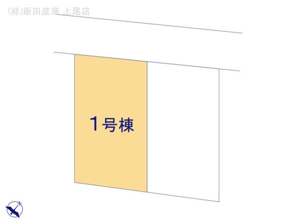 ハートフルタウン第2桶川神明の見取り図