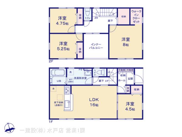 リーブルガーデン水戸堀町第２２の見取り図