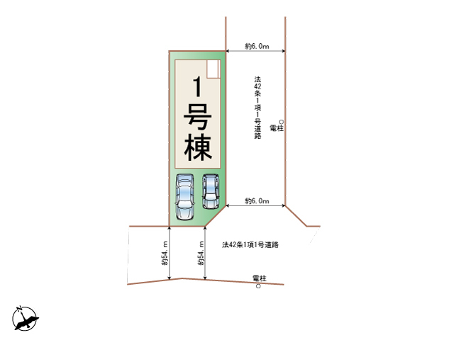 ハートフルタウン(東)瀬戸市山の田町の見取り図