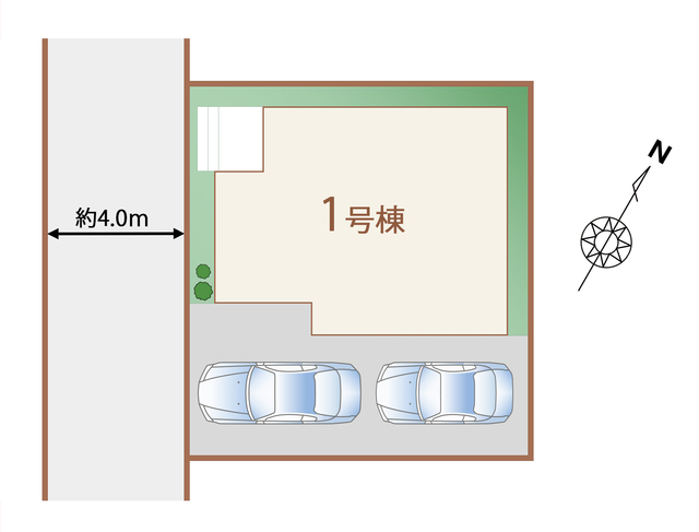 ハートフルタウン狭山水野22期の見取り図