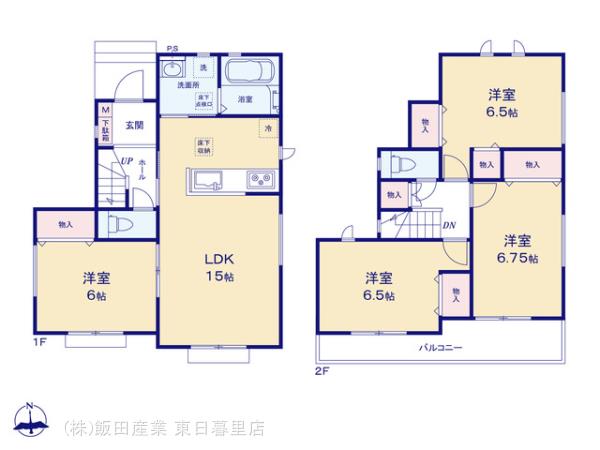 ハートフルタウン西町381番の見取り図