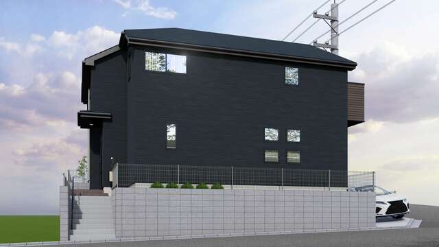 グラファーレ4205横浜市中里２棟の外観②