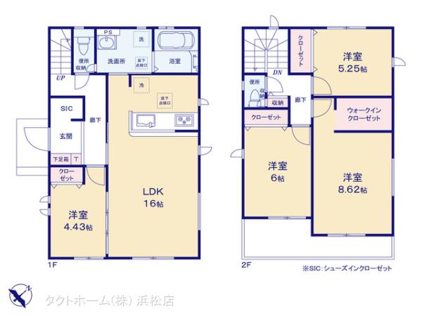 グラファーレ4253豊橋市東幸町３棟の見取り図