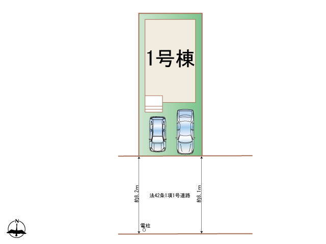 ハートフルタウン(名)一宮市花池2期の見取り図