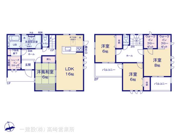 リーブルガーデン富岡富岡第１３の見取り図