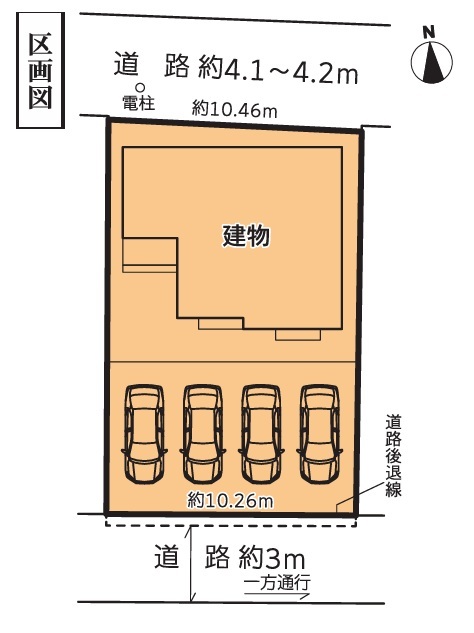 ハートフルタウン(名)津島市昭和町2期の見取り図