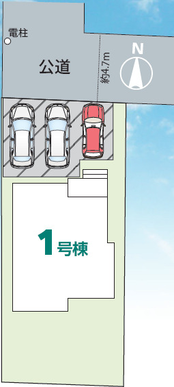 ハートフルタウン我孫子市東我孫子Ⅰの見取り図