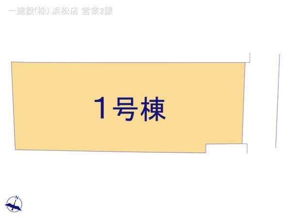 リーブルガーデン新城町並第１期の見取り図