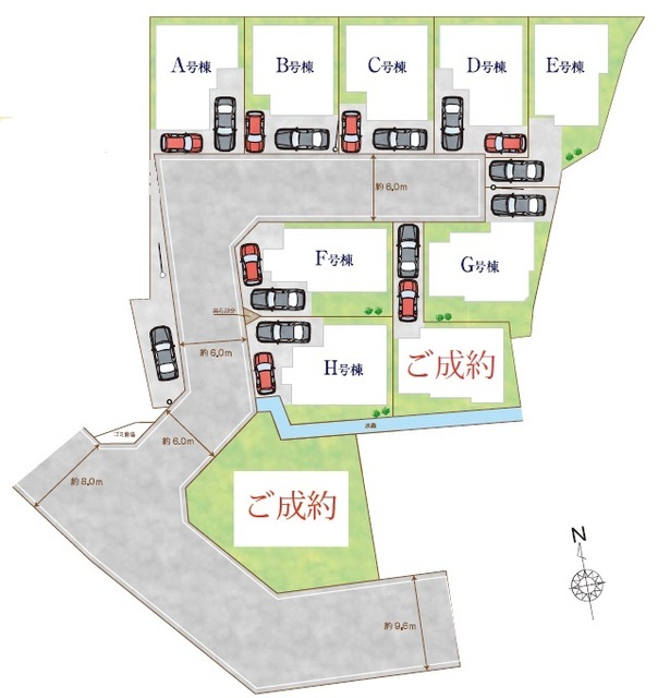 ハートフルタウン川口(安行領根岸)2期の見取り図