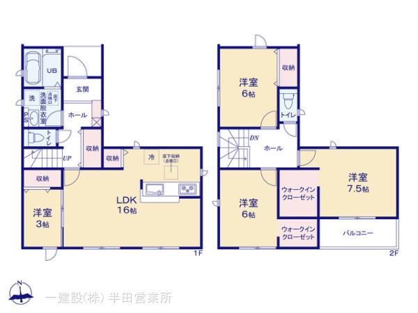 リーブルガーデン武豊町桜ケ丘２丁目の見取り図