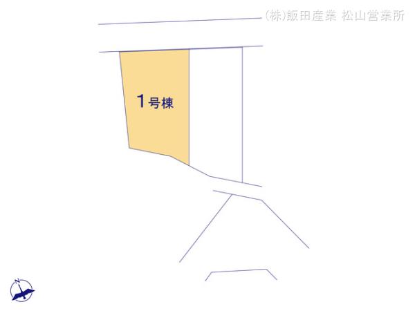 ハートフルタウン北黒田2期の見取り図