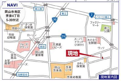 グラファーレ4260岡山市芳泉２期１棟の見取り図