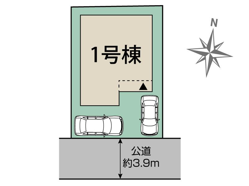 ブルーミングガーデン市川市若宮３丁目１棟の見取り図
