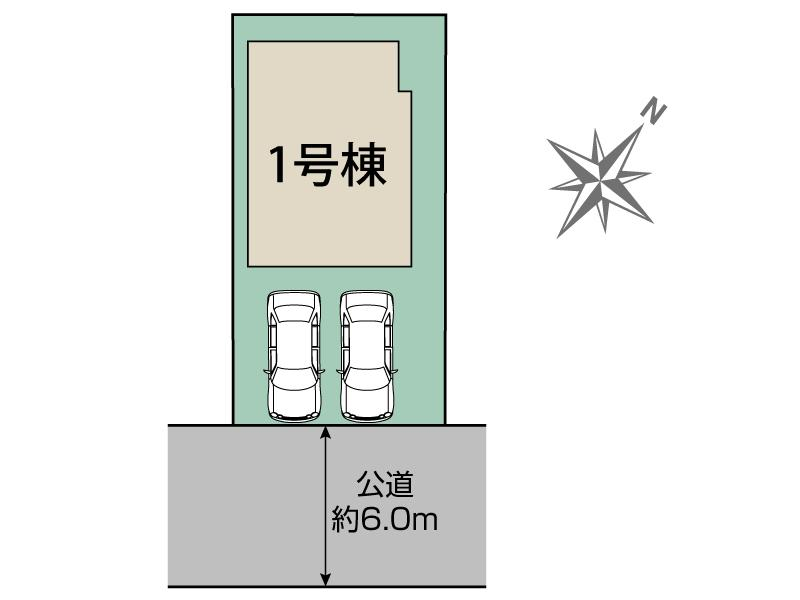 ブルーミングガーデン八王子市寺田町２期１棟の見取り図