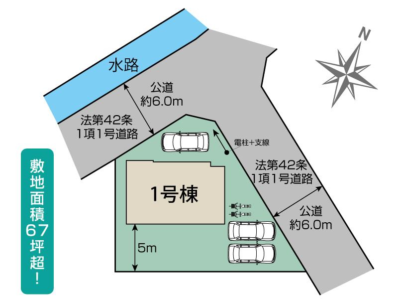 ブルーミングガーデン坂戸市泉町１棟の見取り図