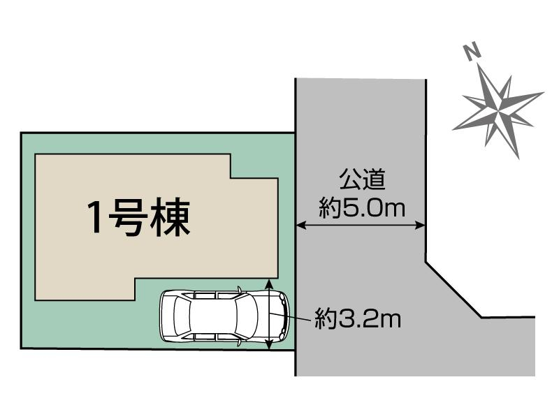 ブルーミングガーデン市川市国分２丁目１棟の見取り図