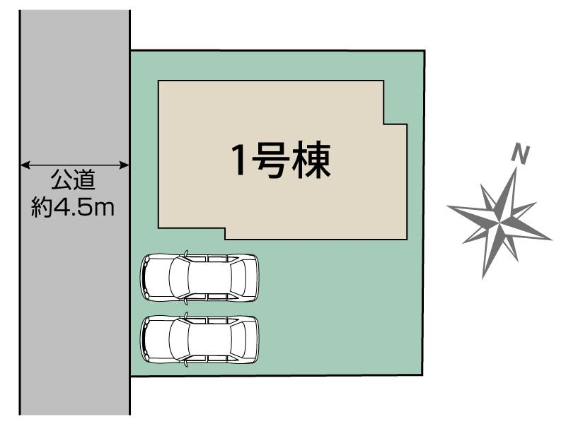 ブルーミングガーデン横浜市金沢区六浦東３丁目１棟の見取り図