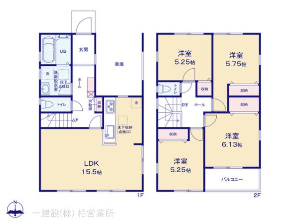 リーブルガーデン二和向台駅2期の見取り図