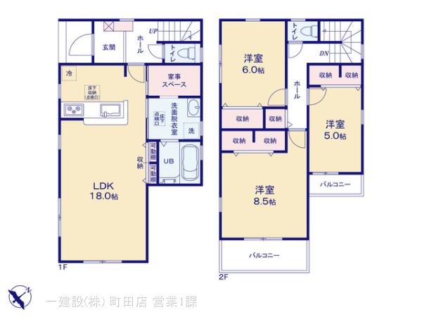 リーブルガーデン南区東大沼２丁目の見取り図