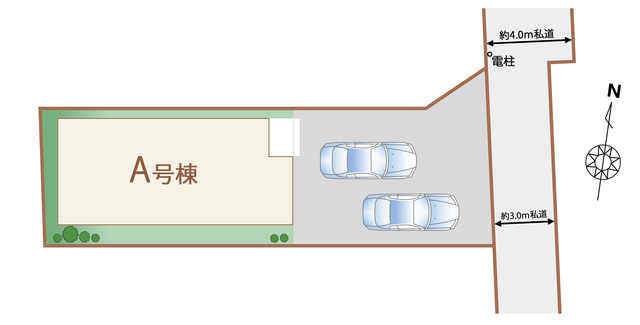 ハートフルタウン本八幡　船橋市薬円台Ⅱの外観②