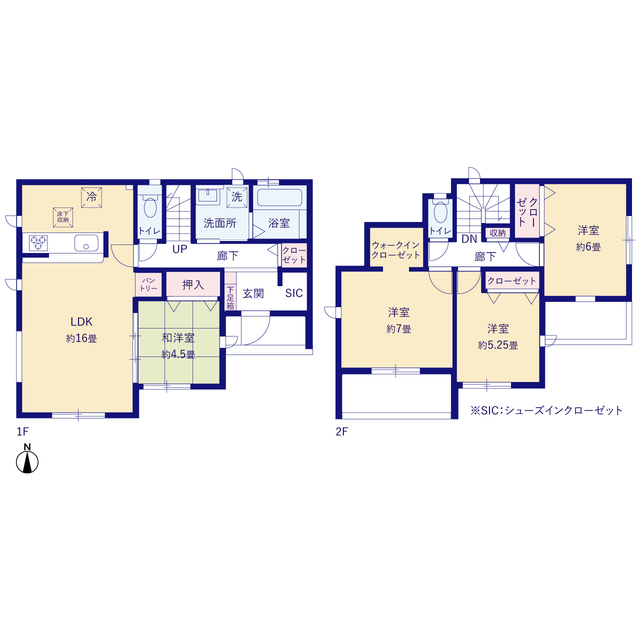 グラファーレ4296太田市岩松町３棟の見取り図