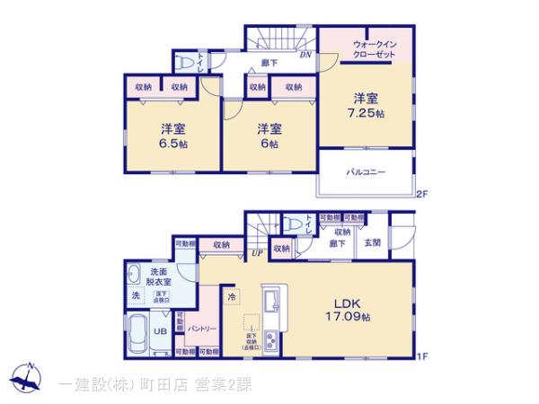 リーブルガーデン南区六ツ川２丁目第２の見取り図