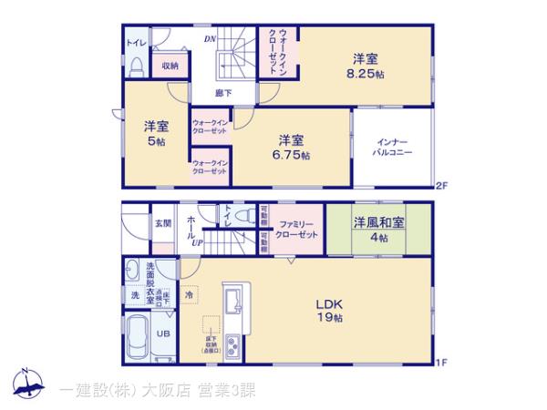 リーブルガーデン南丹市園部町小桜町５期の見取り図