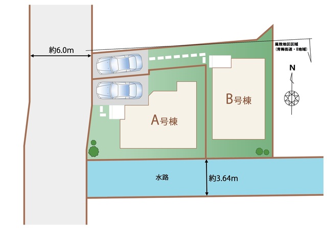 ハートフルタウン(立)小平仲町7期の見取り図
