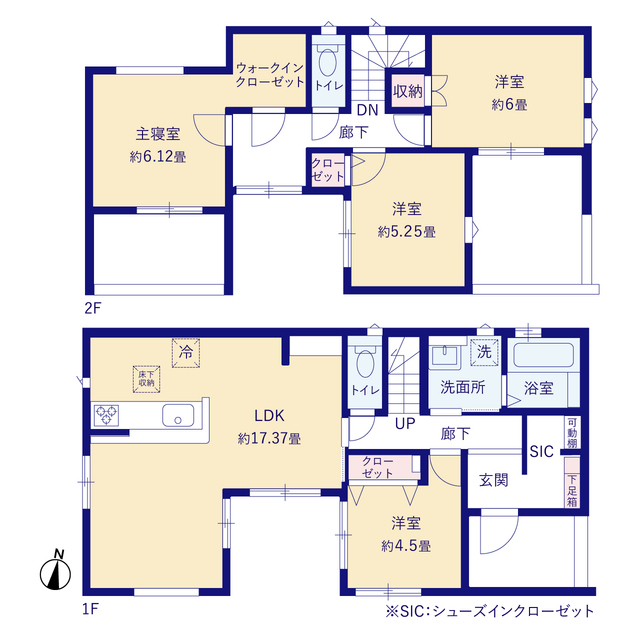グラファーレ4253浜松市渡瀬町３棟の見取り図