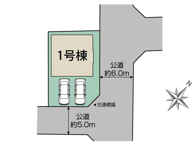 ブルーミングガーデン入間市東町３丁目１棟の見取り図