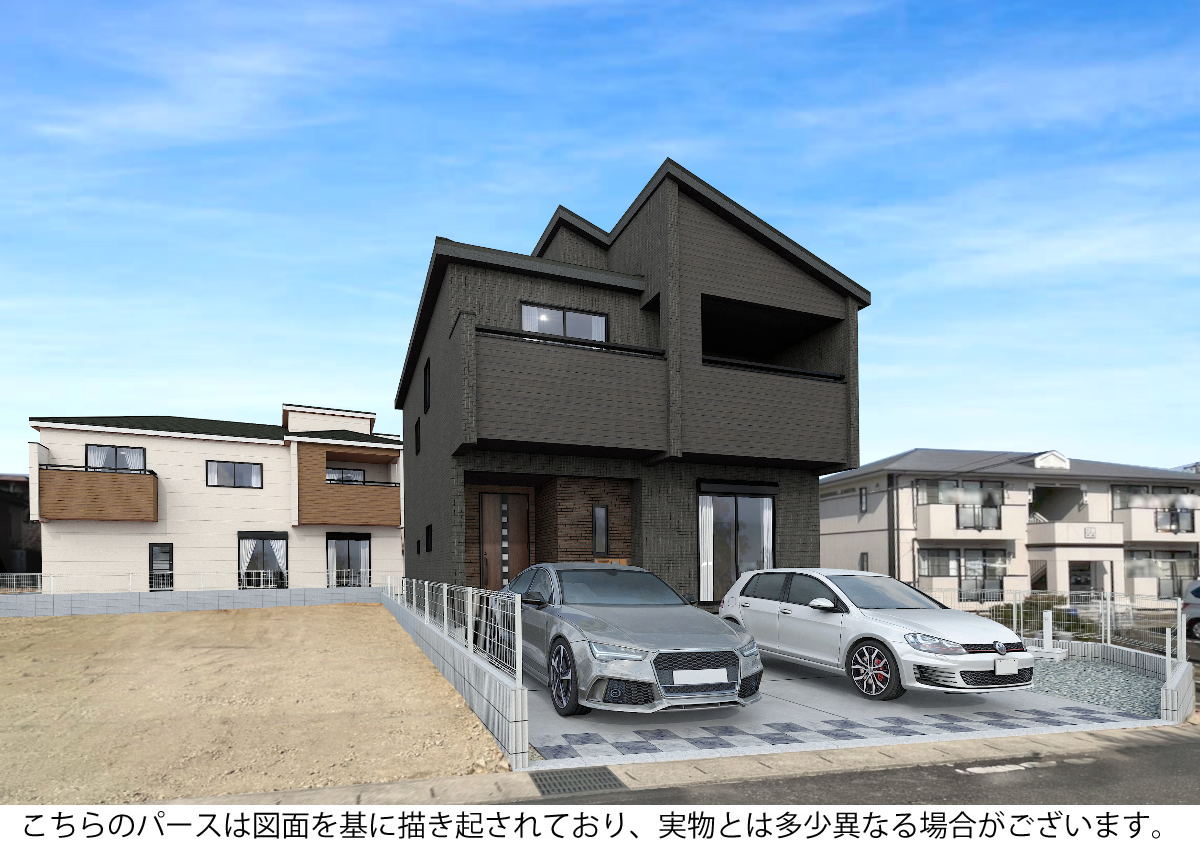 ブルーミングガーデン知多市八幡新道２棟の外観②