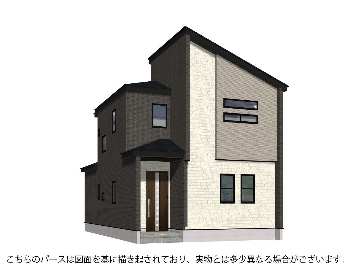 ブルーミングガーデン土浦市桜ケ丘町６期１棟の外観②