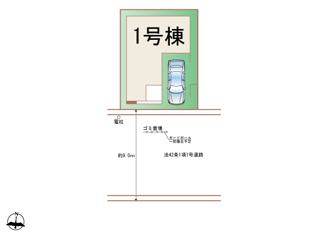 ハートフルタウン大田区池上3期の見取り図